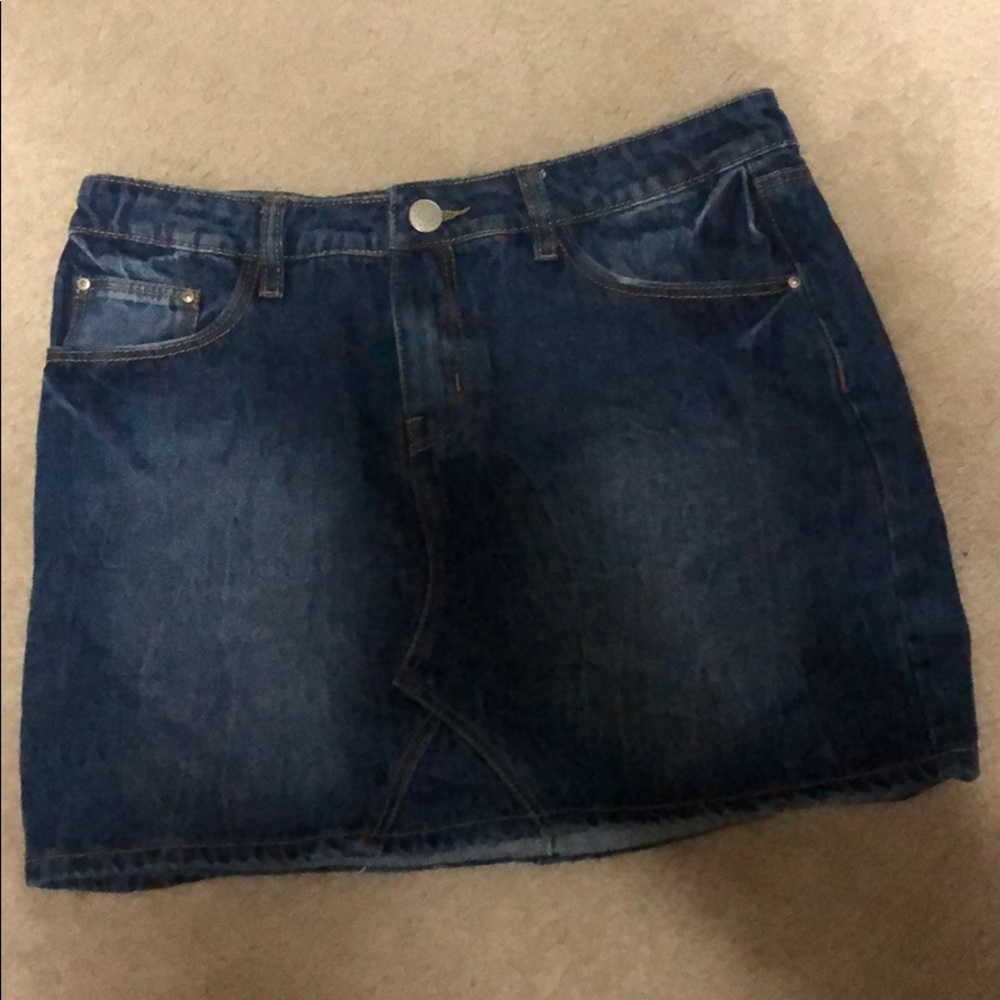 Denim skirt